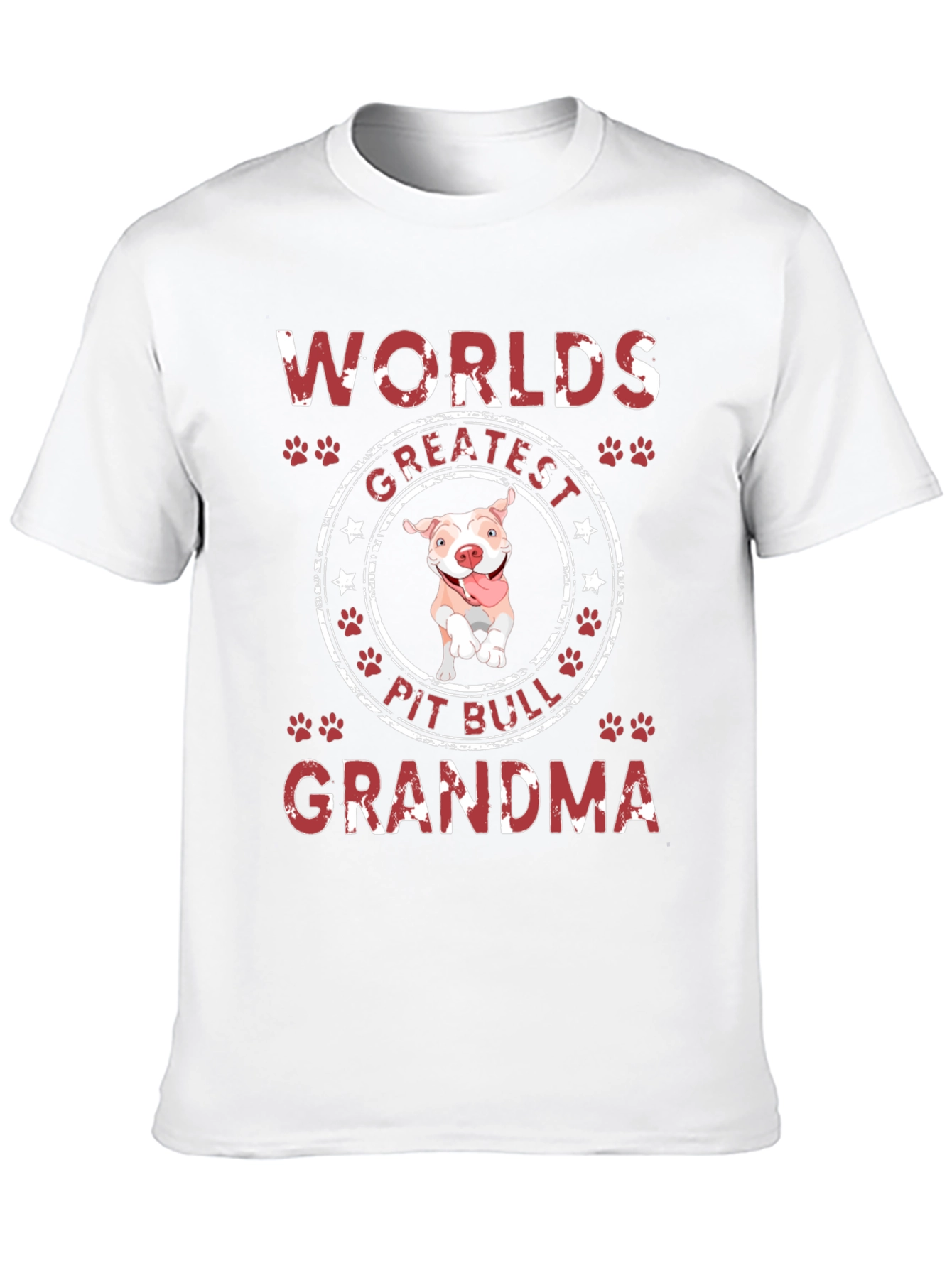 Worlds Greatest Pit Bull Grandma T-Shirt