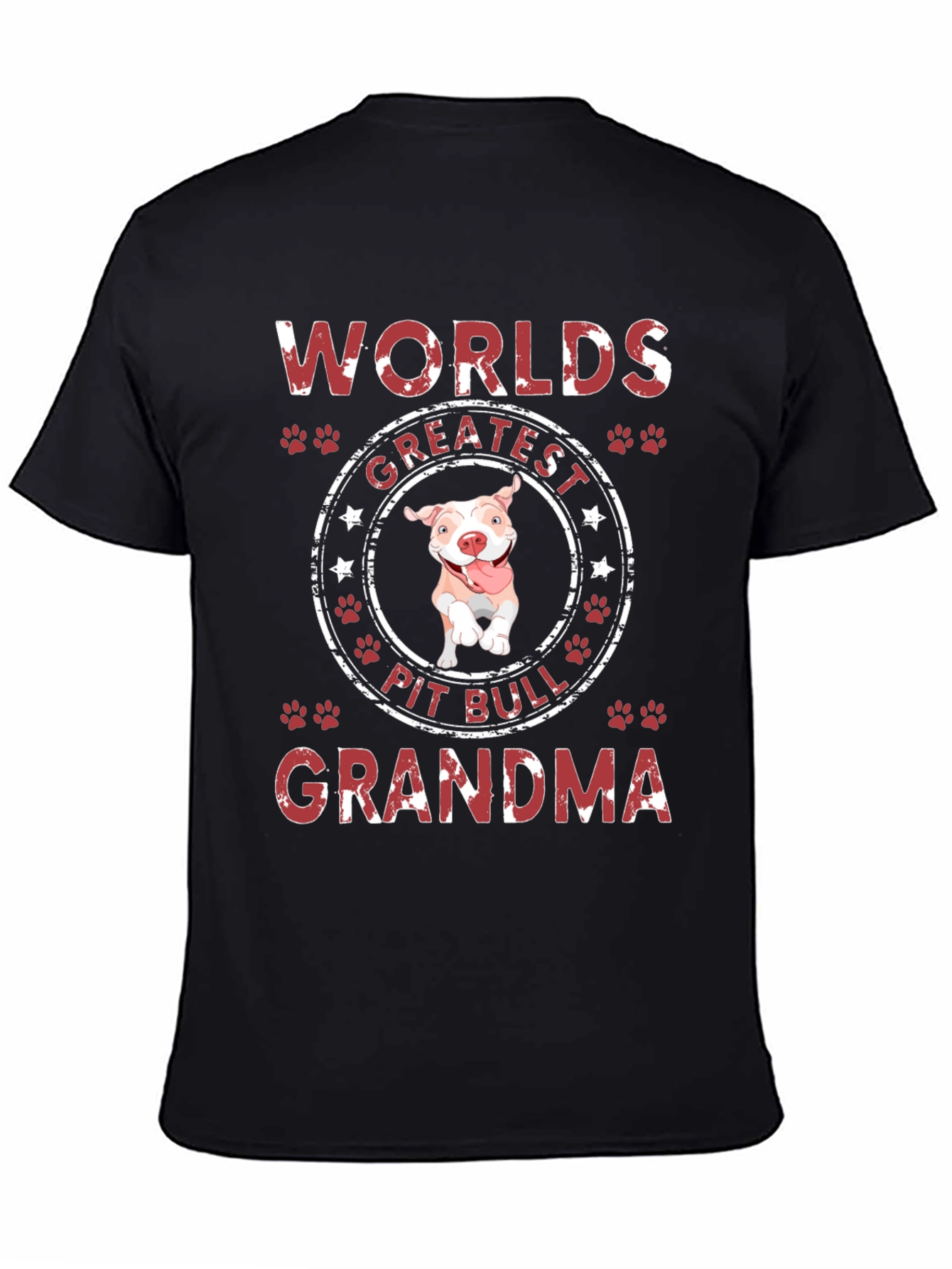 Worlds Greatest Pit Bull Grandma T-Shirt