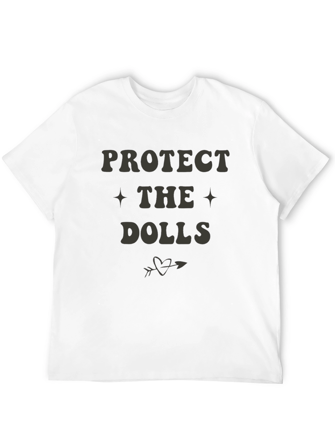 Protect the Dolls Graphic Tee - Unisex Cotton T-Shirt