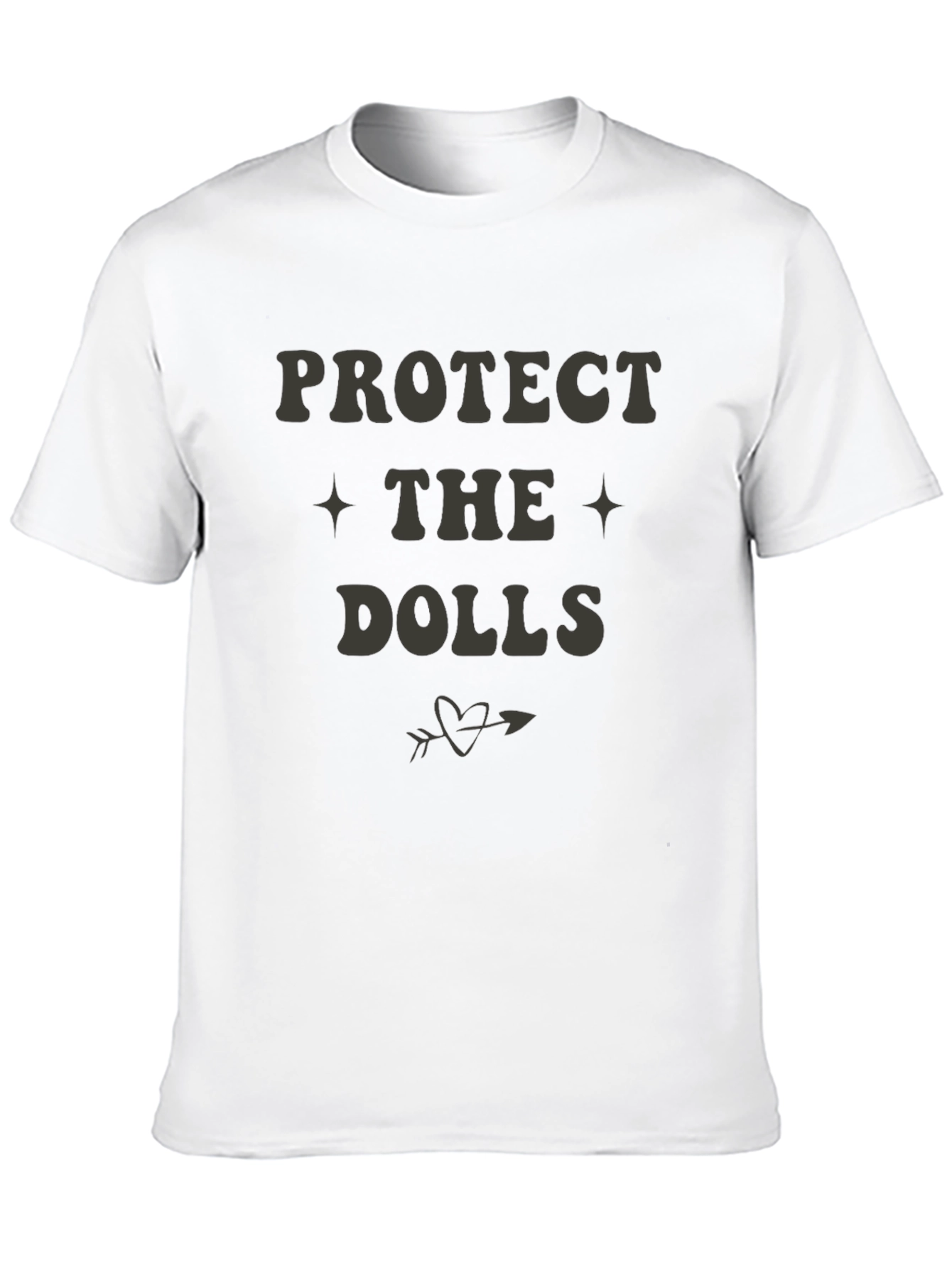 Protect the Dolls Graphic Tee - Unisex Cotton T-Shirt