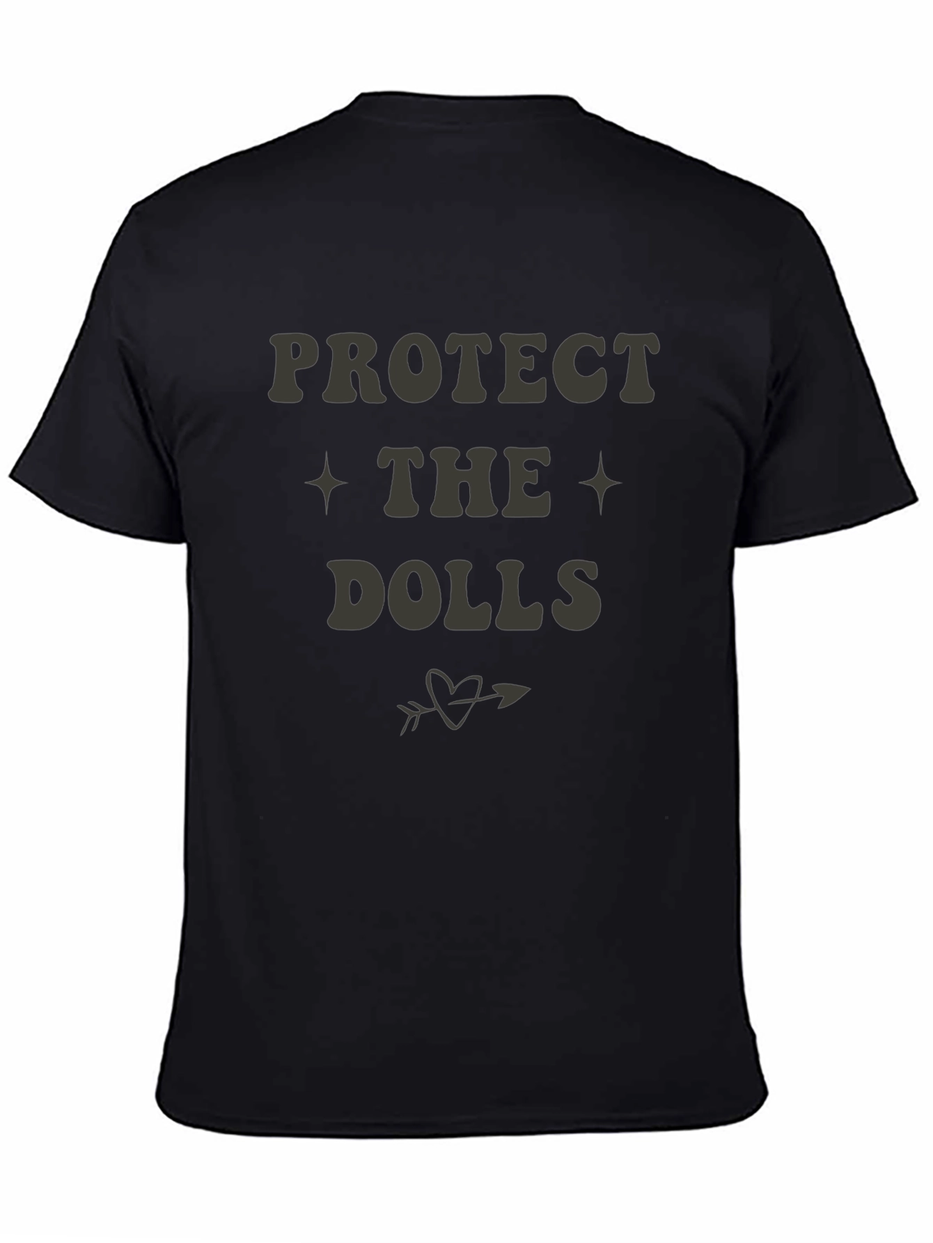 Protect the Dolls Graphic Tee - Unisex Cotton T-Shirt