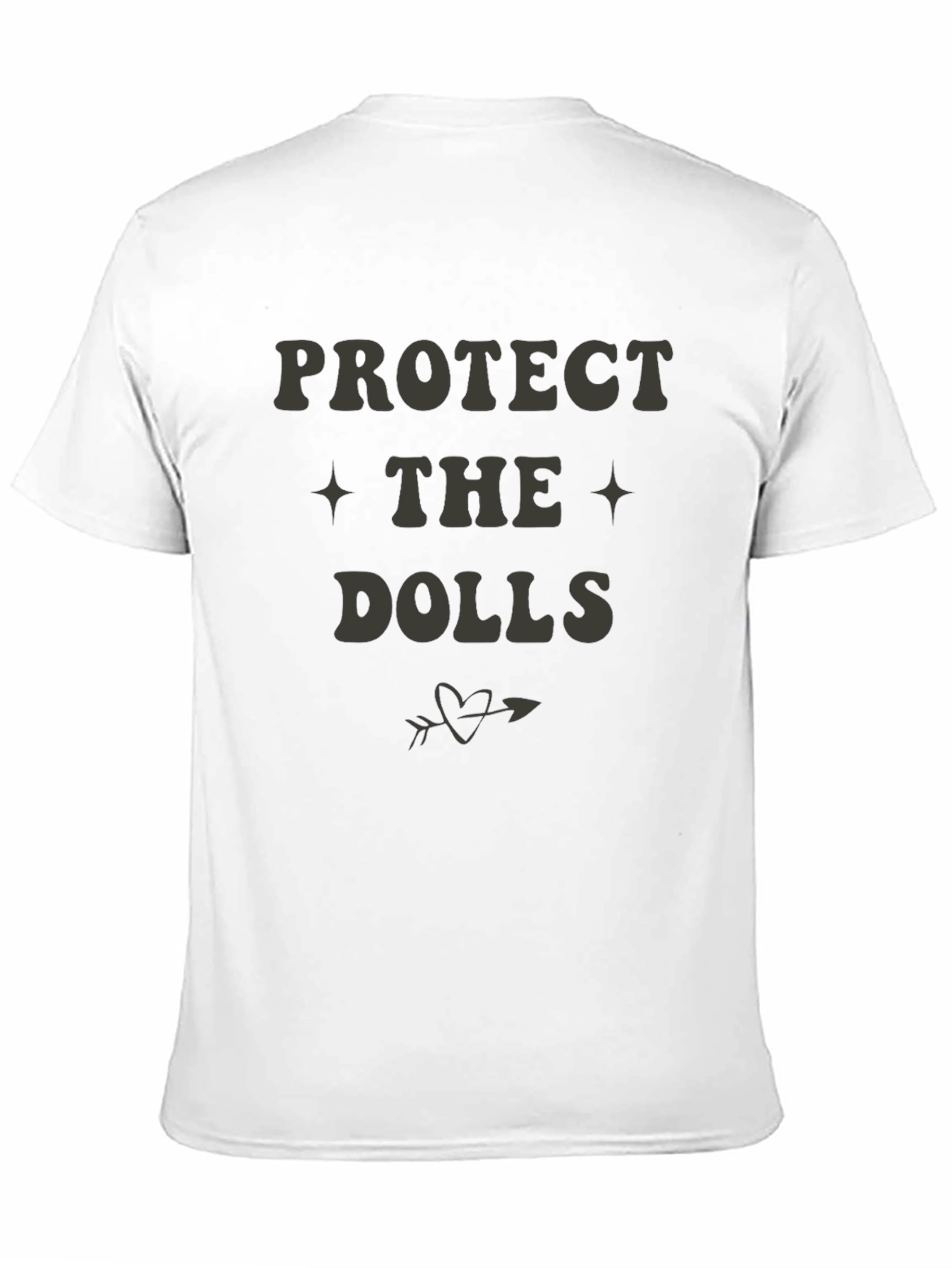 Protect the Dolls Graphic Tee - Unisex Cotton T-Shirt