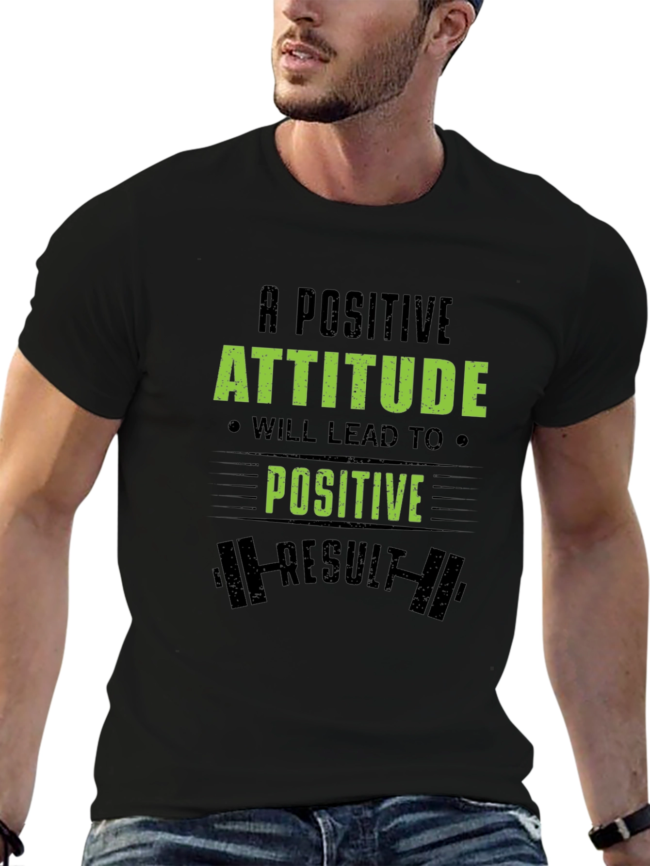 Positive Attitude Workout T-Shirt