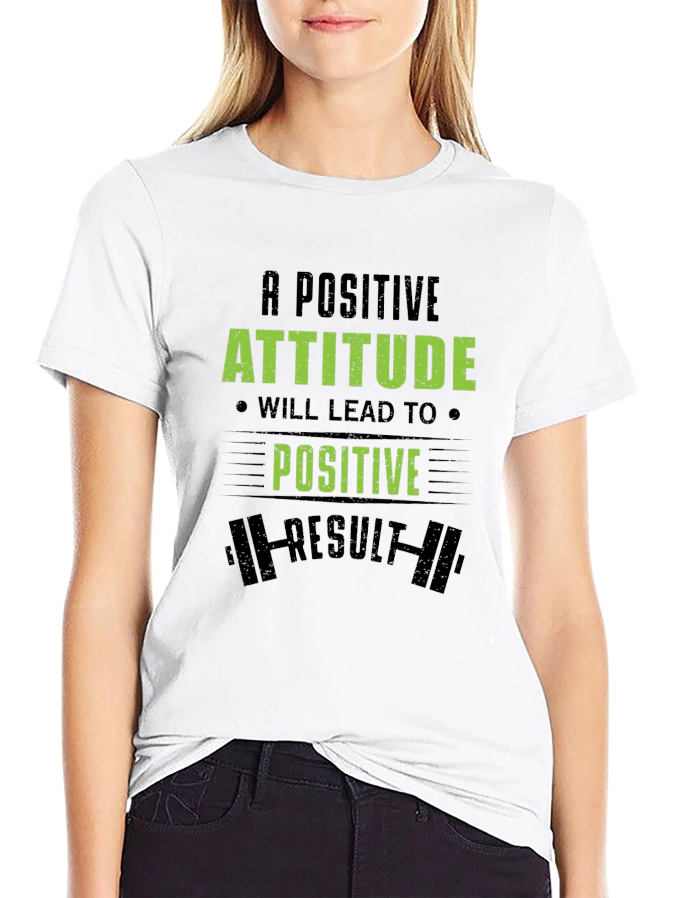 Positive Attitude Workout T-Shirt