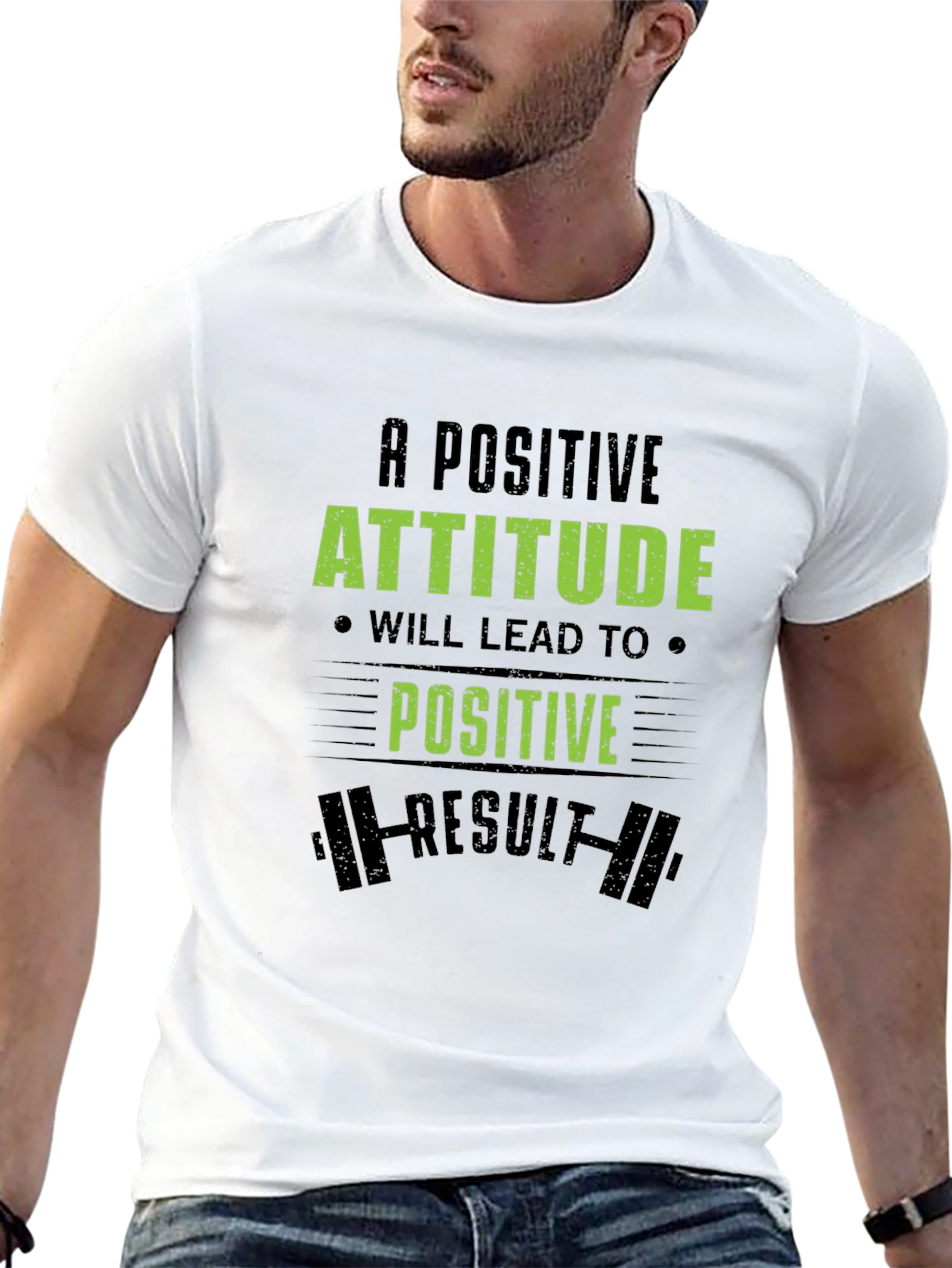 Positive Attitude Workout T-Shirt