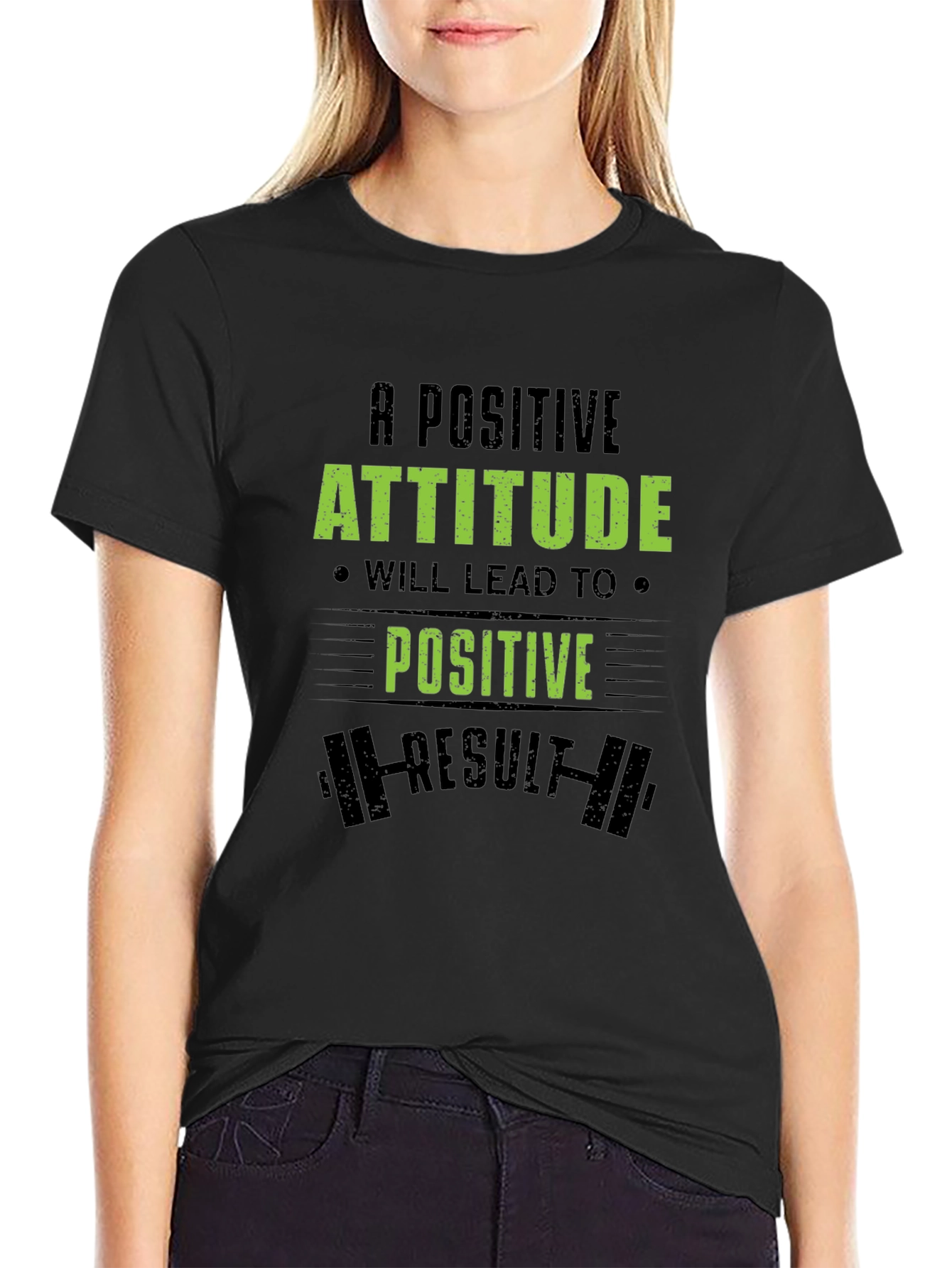 Positive Attitude Workout T-Shirt