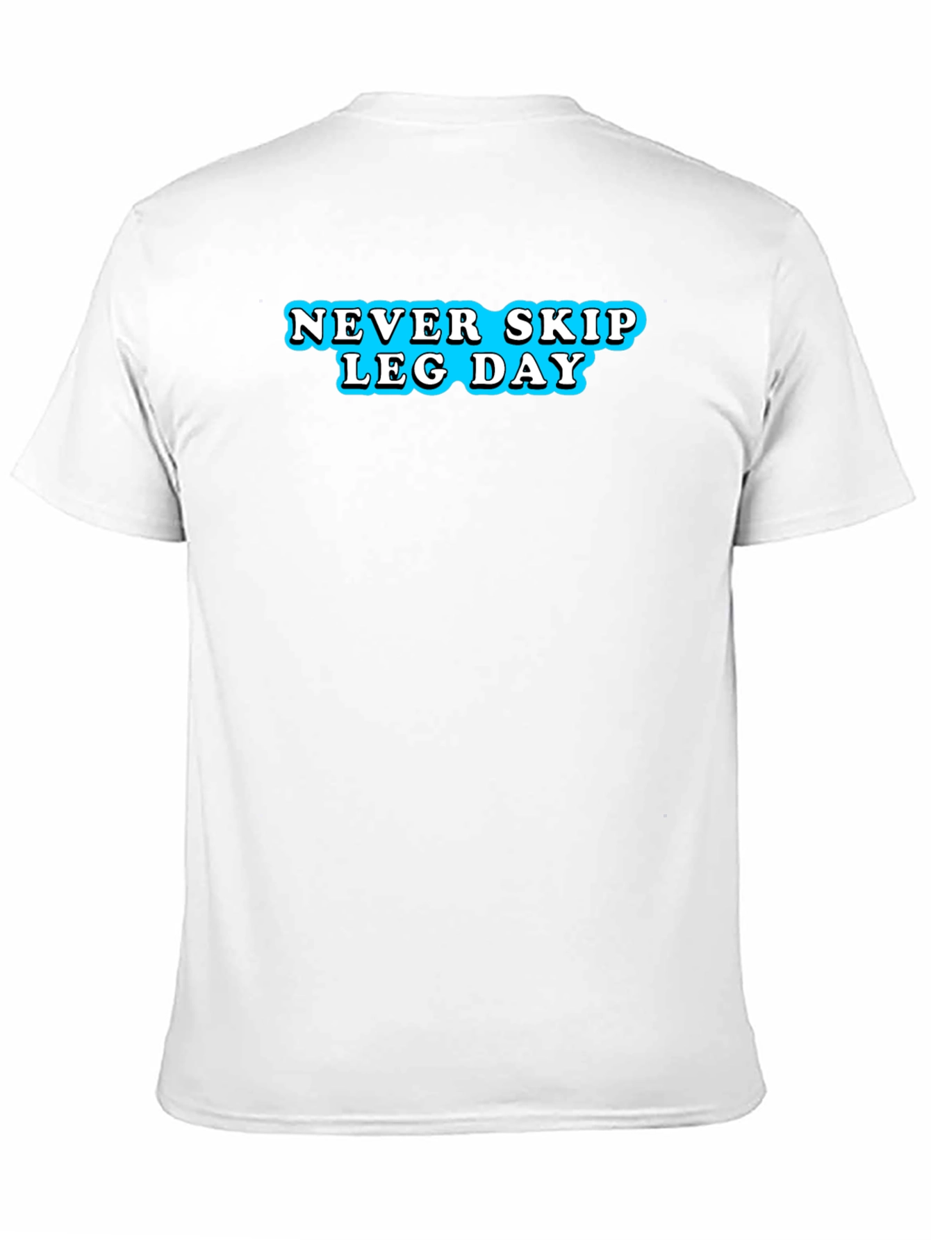Never Skip Leg Day T-Shirt - Black
