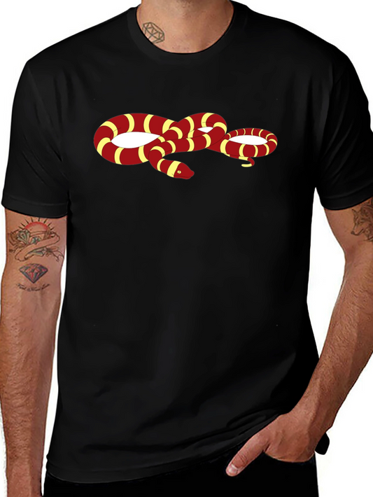 Snake Graphic Print T-Shirt