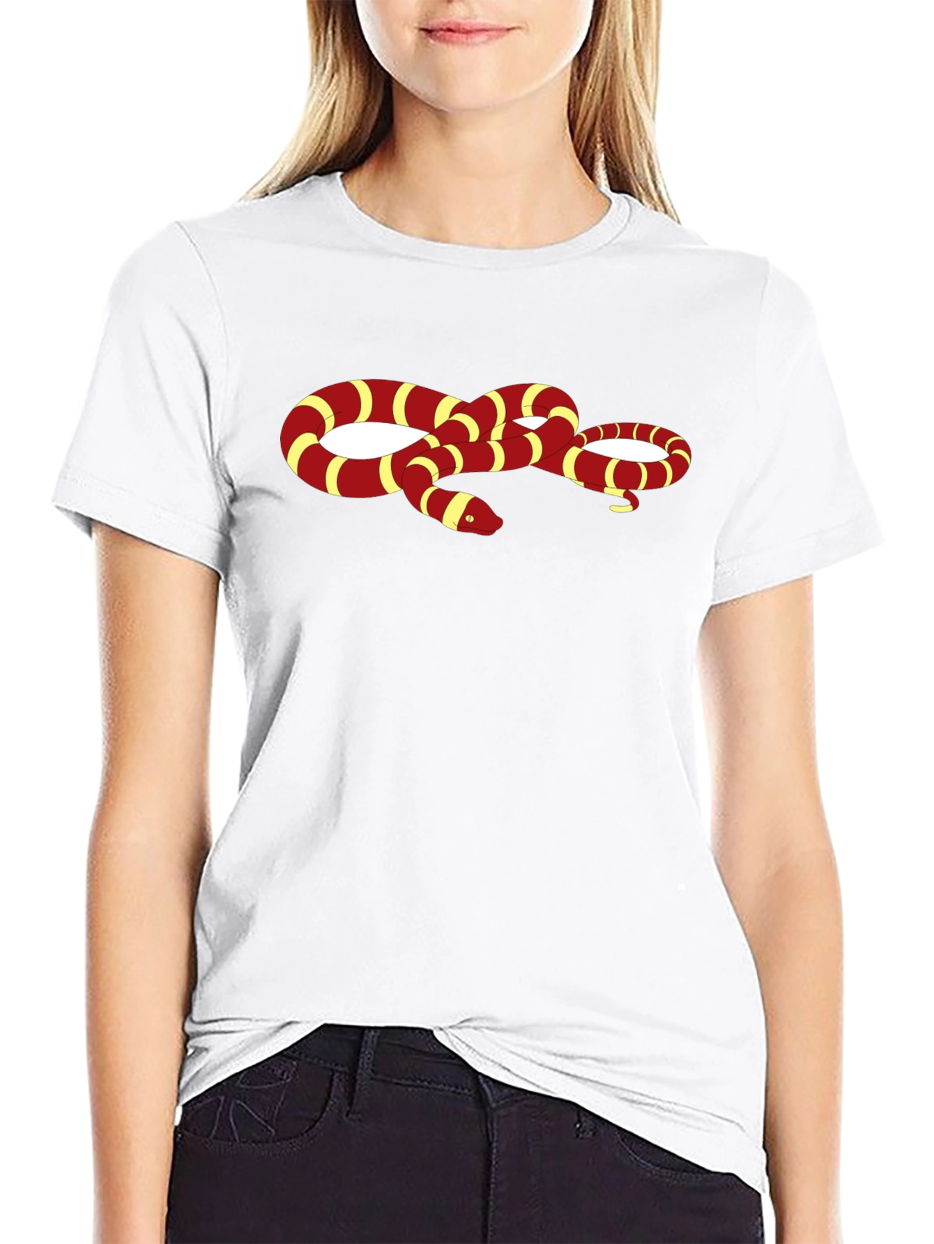 Snake Graphic Print T-Shirt