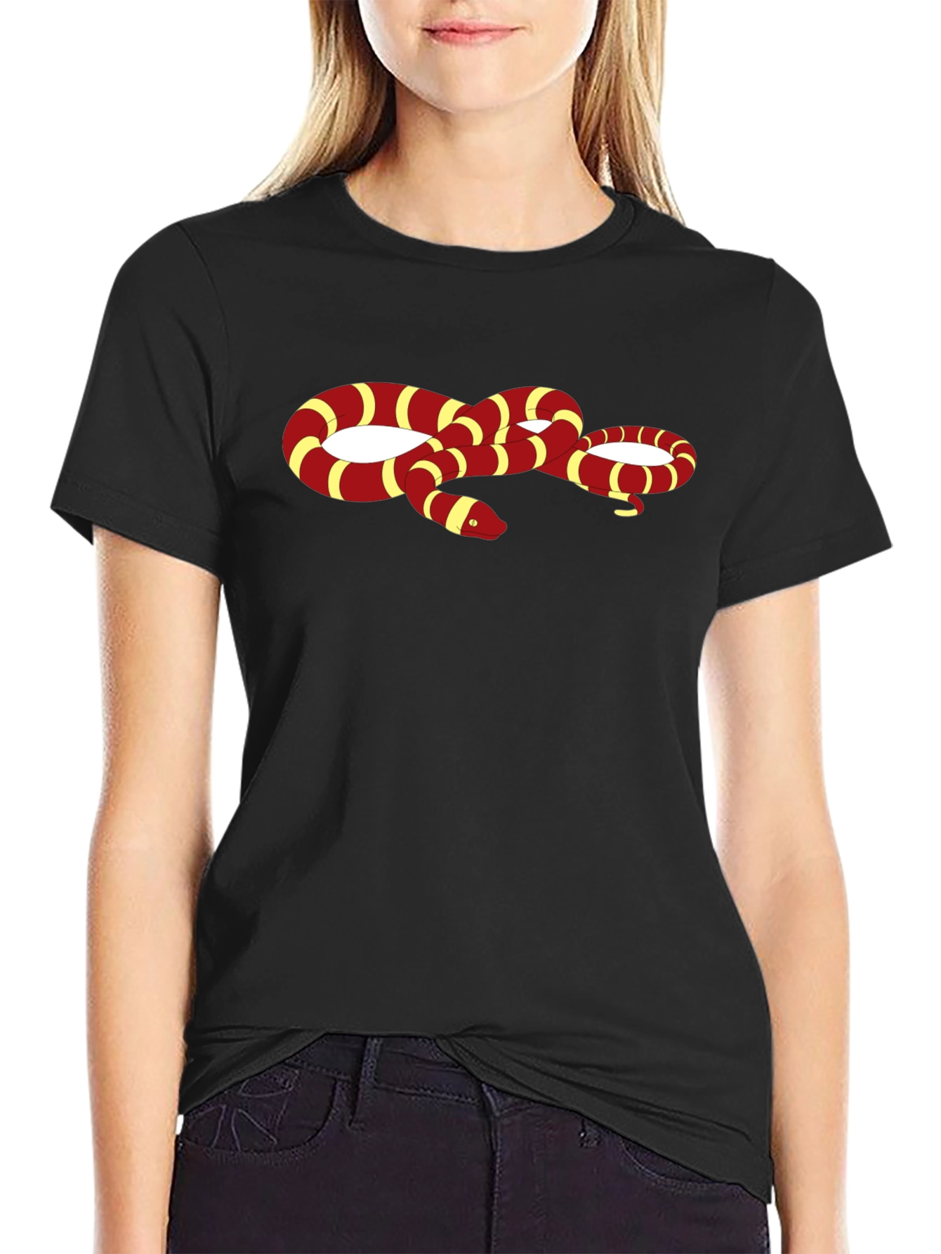 Snake Graphic Print T-Shirt