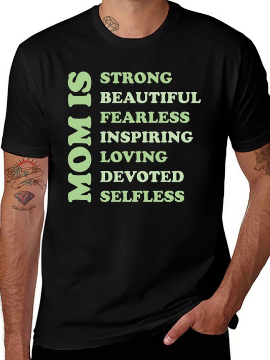 Mom Is Strong T-Shirt - Mothers Day Gift