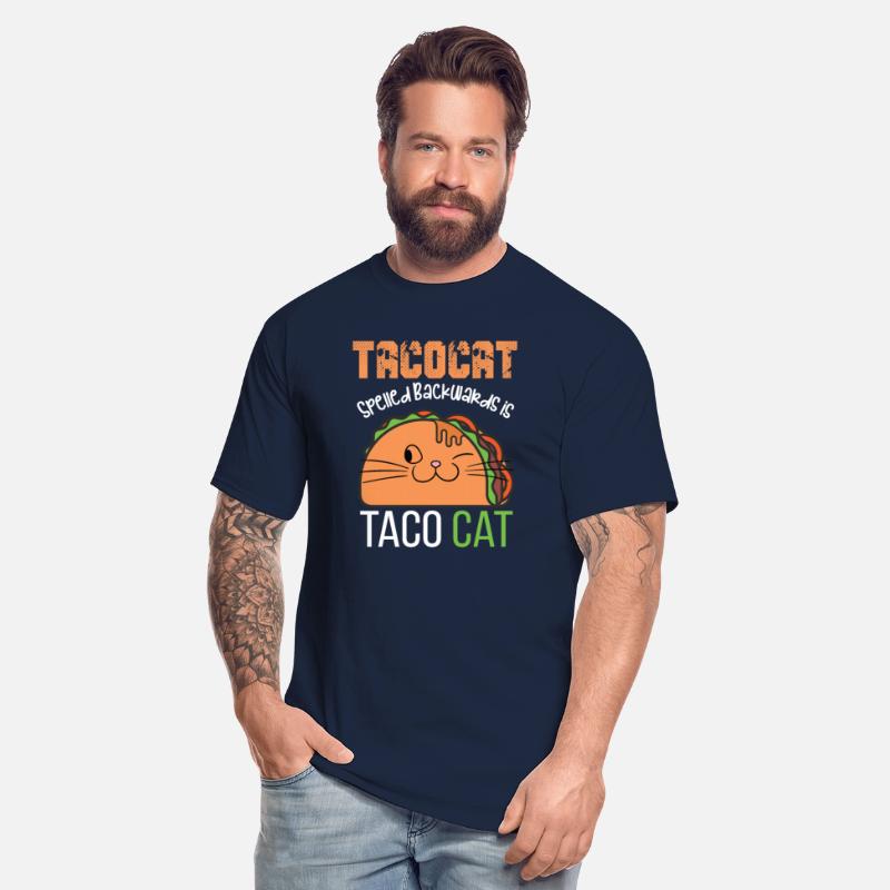 Tacocat Spelled Backwards is Tacocat Funny Cat