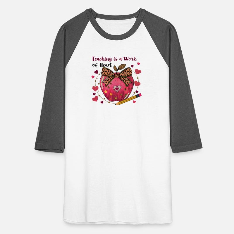 Teacher Coquette Bow Valentine Apple