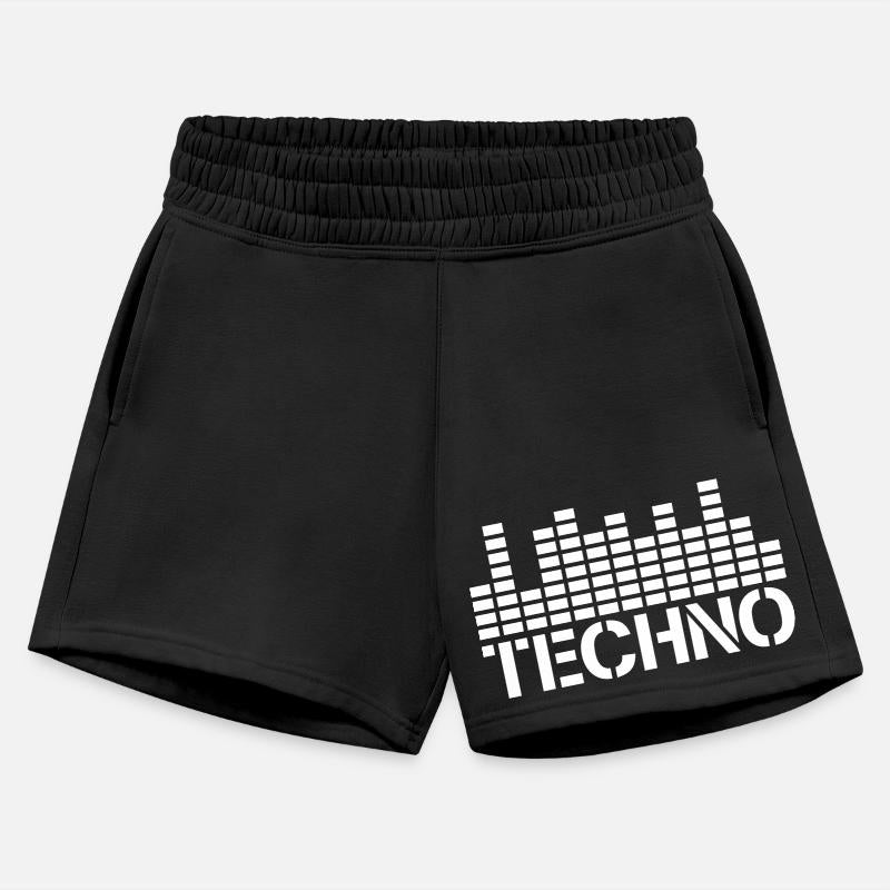Techno Music Love Letters Quote Dance Party Logo