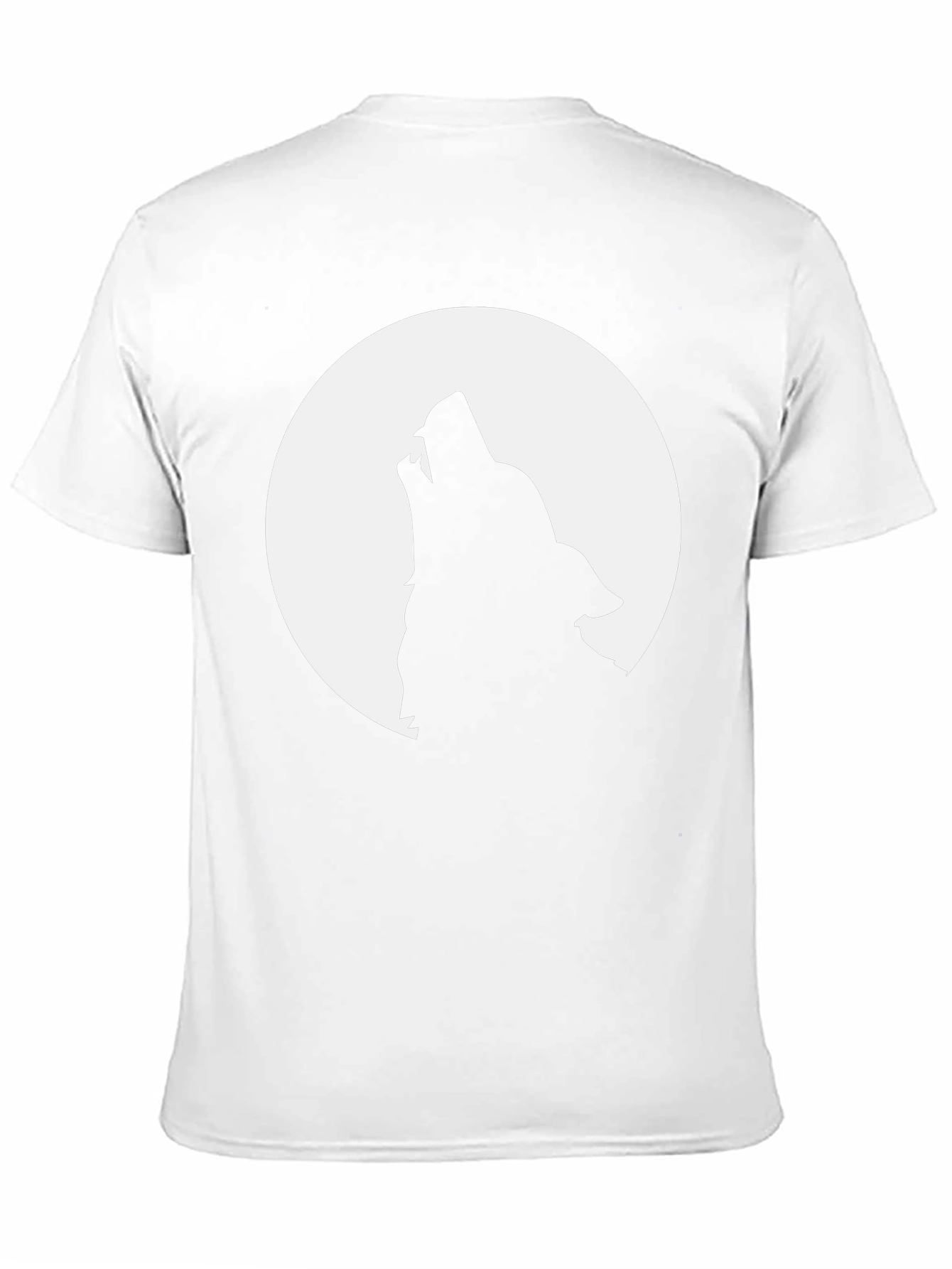 Wolf Moon Graphic Tee - Mens Black T-Shirt