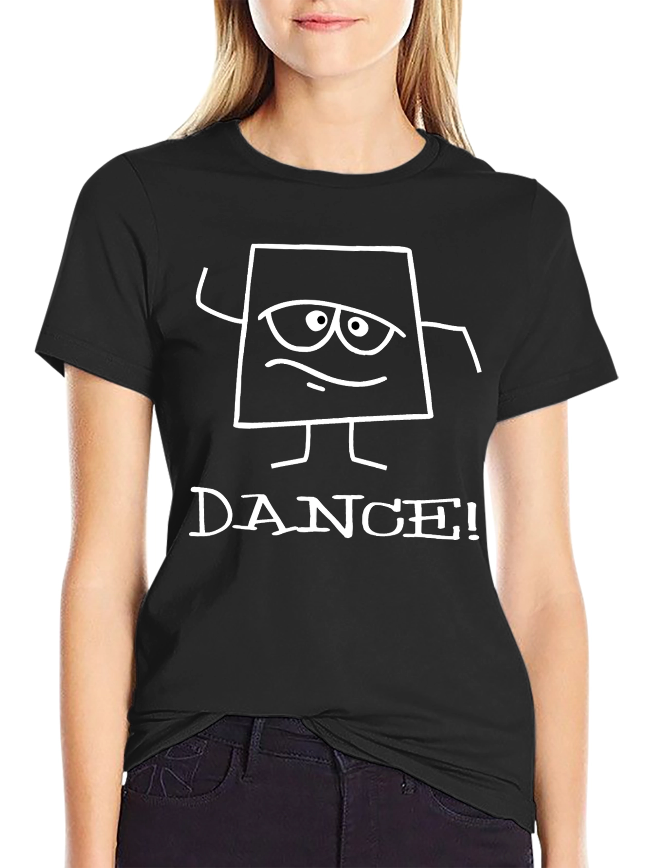 Dance! Black Graphic Tee