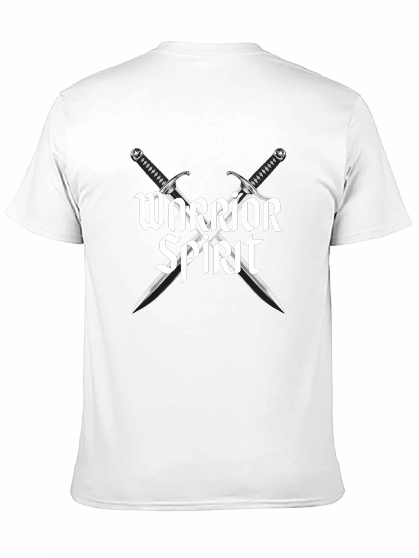 Warrior Spirit Graphic T-Shirt - Black
