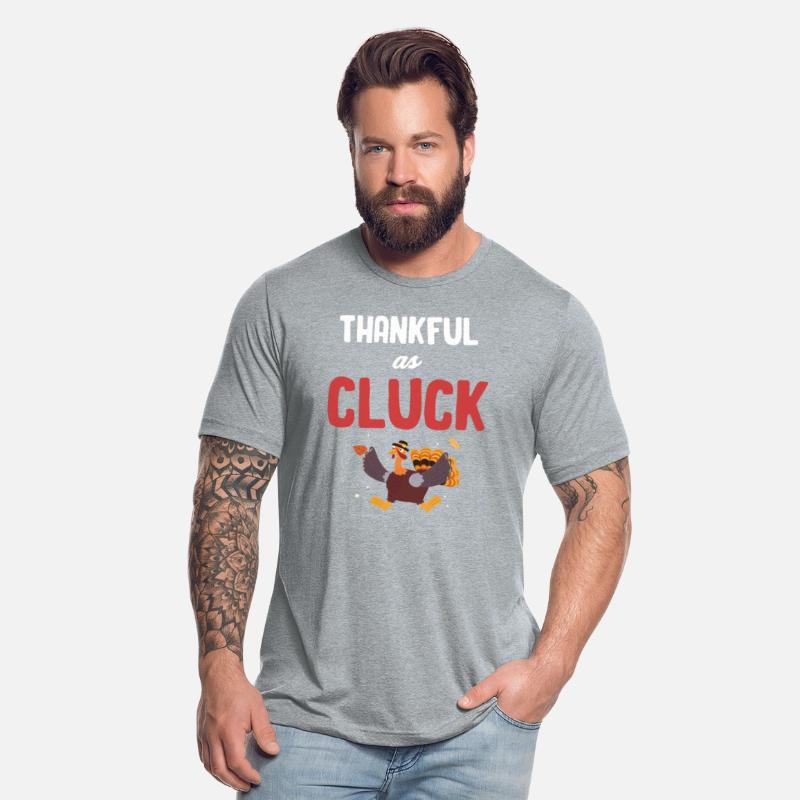 Thankful As Cluck Turkey Chicken Wishbones Gooble