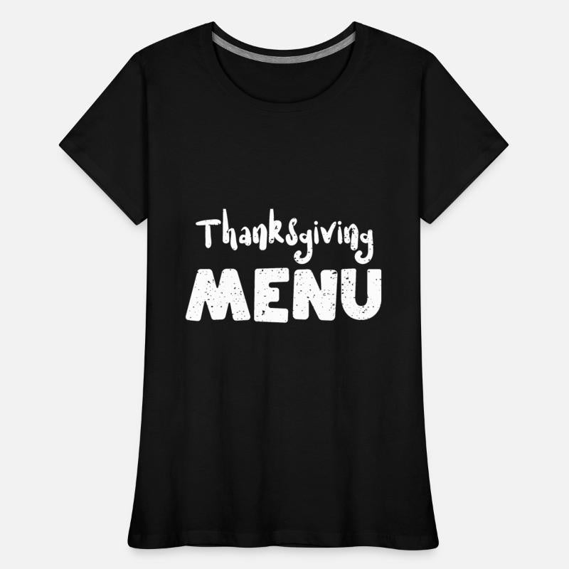 Thanksgiving Menu - Thanksgiving