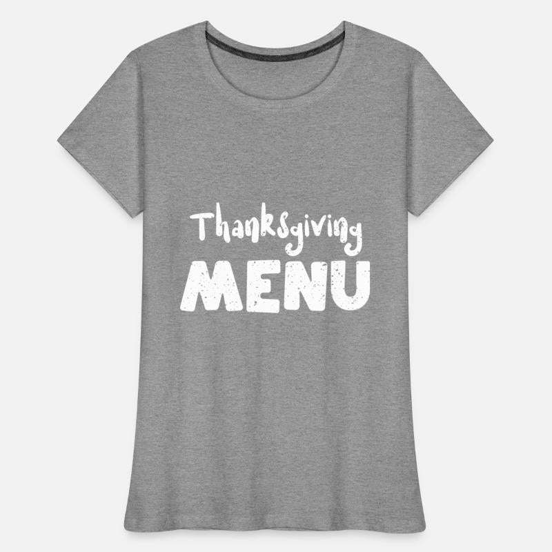 Thanksgiving Menu - Thanksgiving