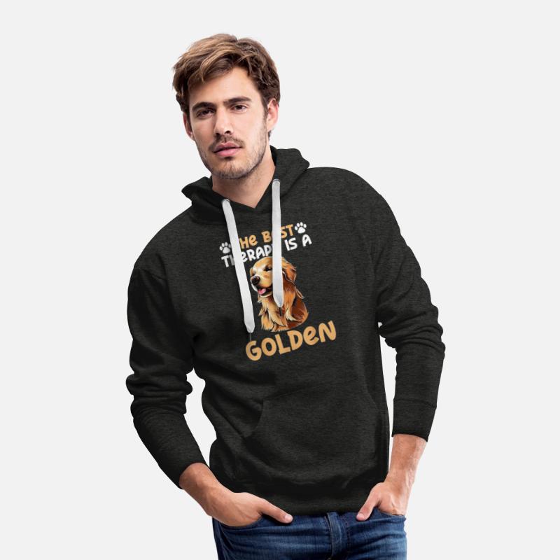 The Best Therapy Is A Golden Retriever Dog Lovers