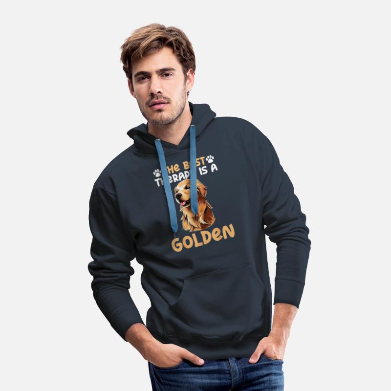 The Best Therapy Is A Golden Retriever Dog Lovers