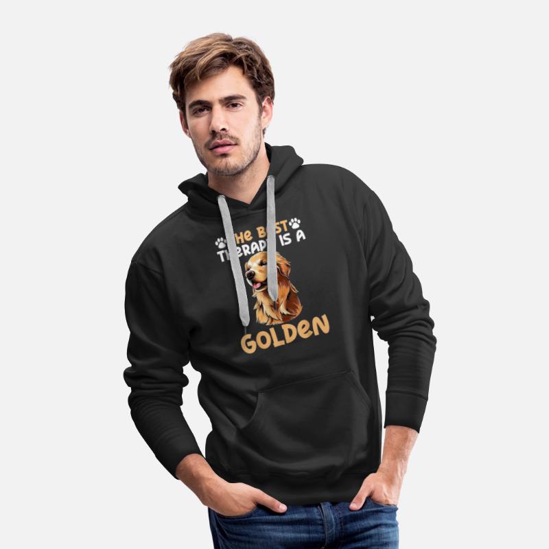 The Best Therapy Is A Golden Retriever Dog Lovers