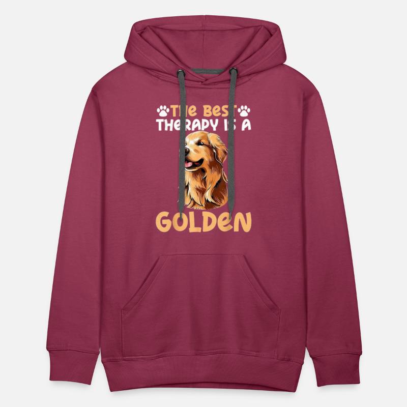 The Best Therapy Is A Golden Retriever Dog Lovers