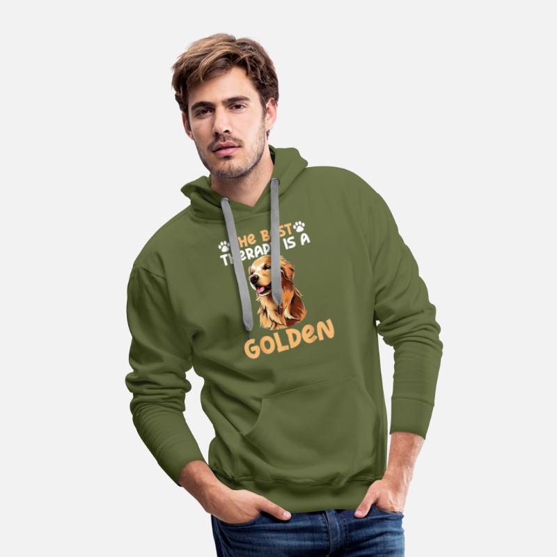 The Best Therapy Is A Golden Retriever Dog Lovers