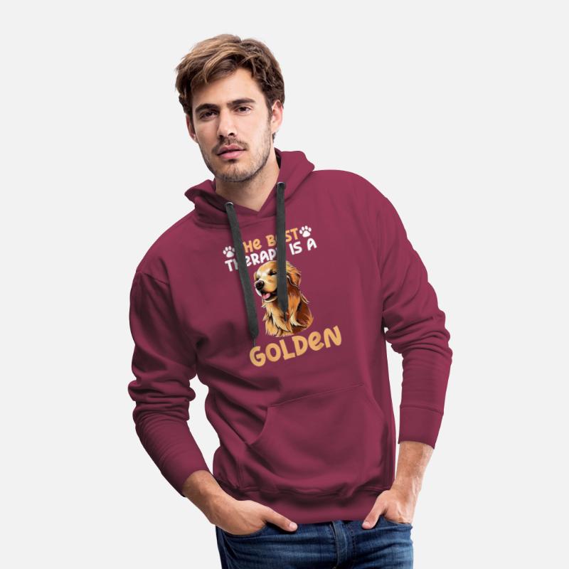 The Best Therapy Is A Golden Retriever Dog Lovers