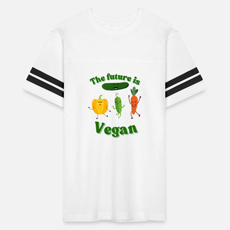 The future is vegan sticker quote funny vegetables