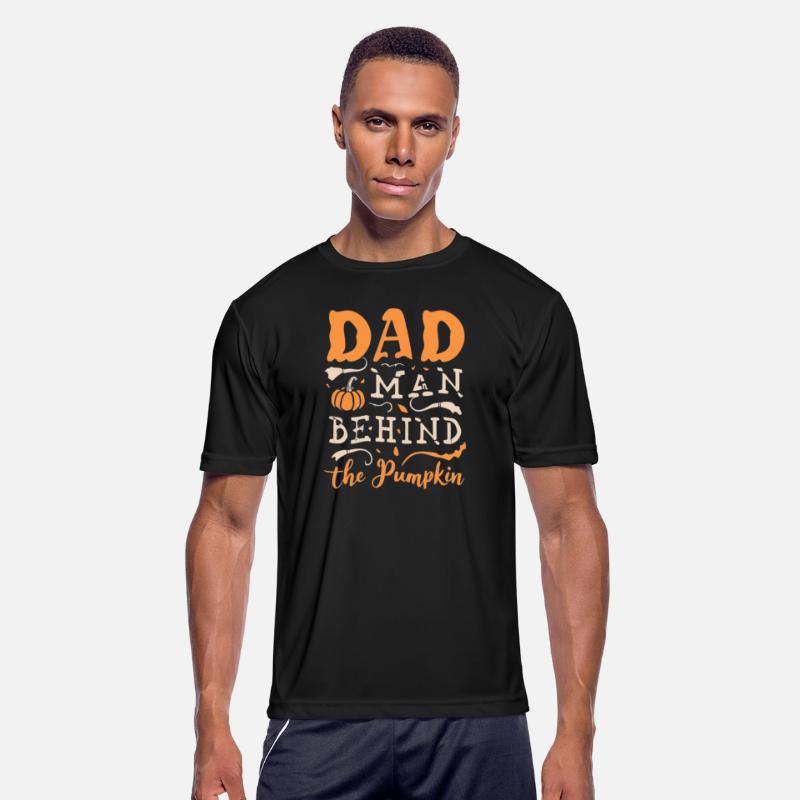 The Man Behind The Pumpkin T-shirt
