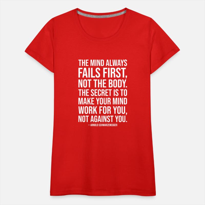 the mind always fails first WHITE