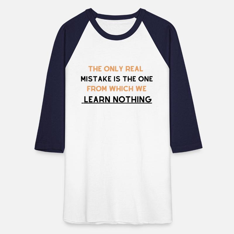 The only real mistake is if we learn nothing