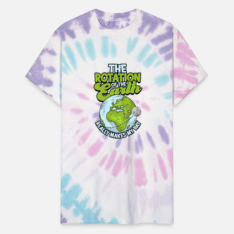 The rotation of the earth really makes my day -