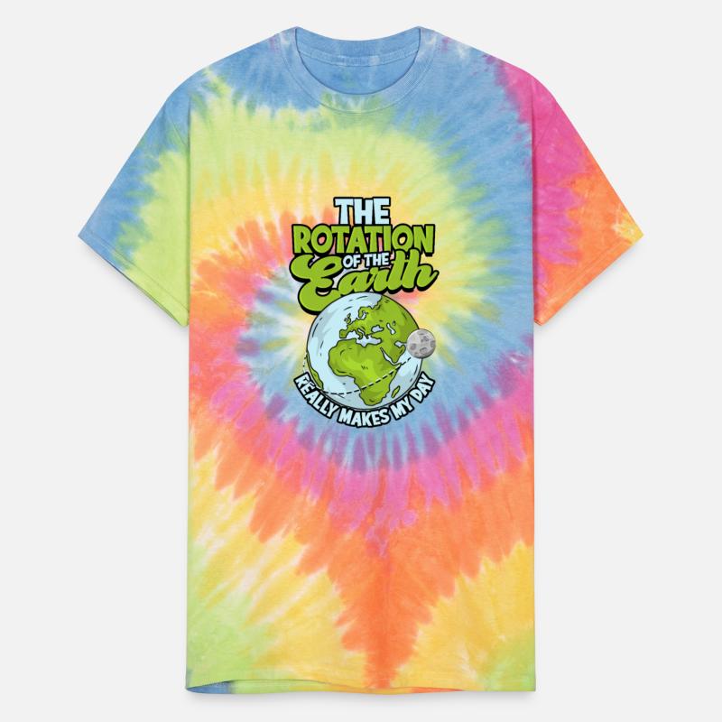 The rotation of the earth really makes my day -