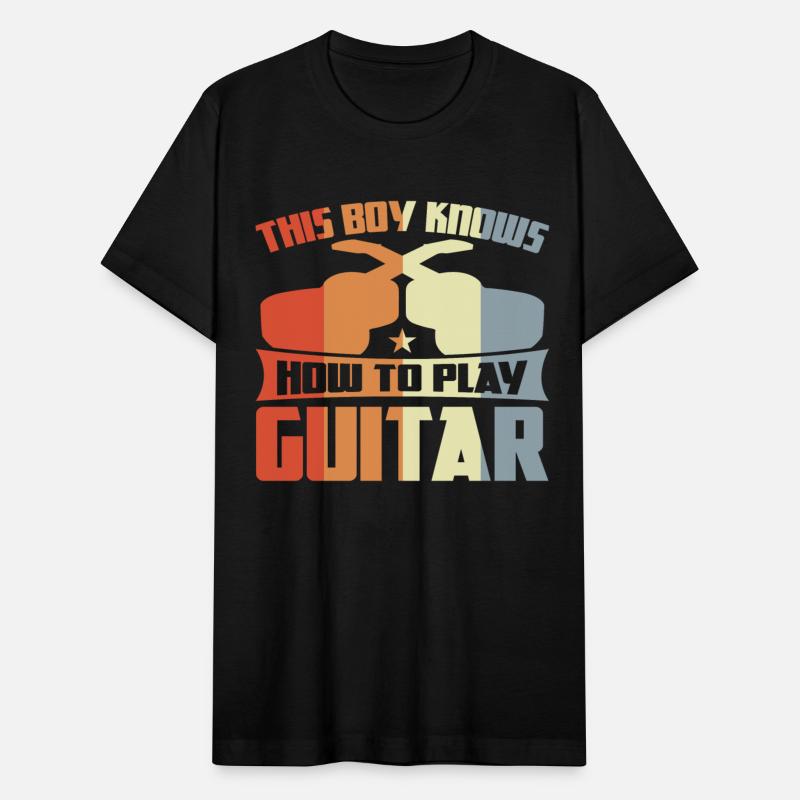 This Boy Knows How To Play Guitar