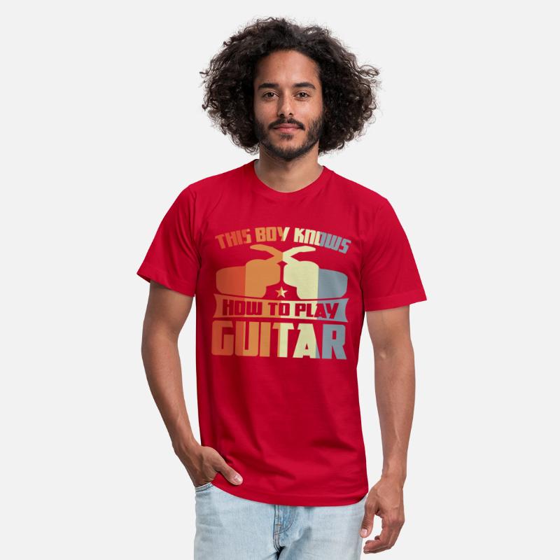 This Boy Knows How To Play Guitar