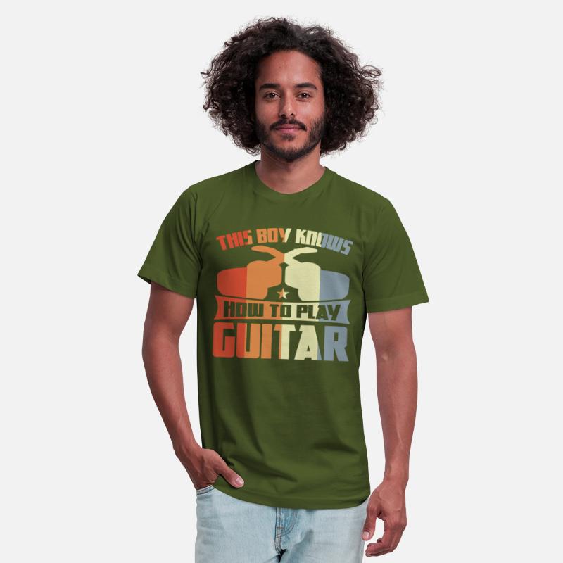 This Boy Knows How To Play Guitar