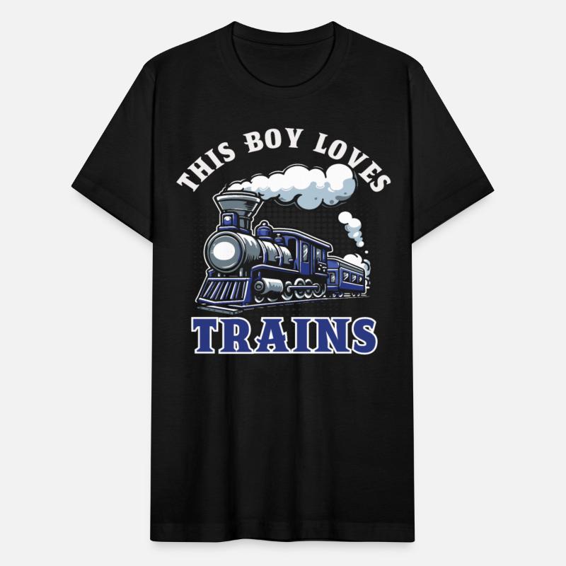 This Boy Loves Trains