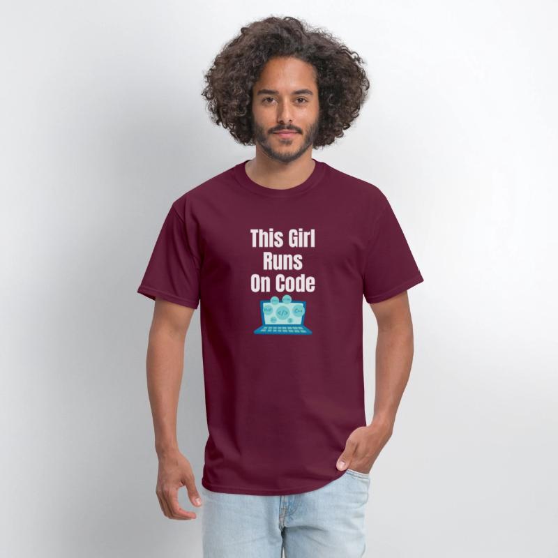 This Girl Runs On Codes Programmer Computer