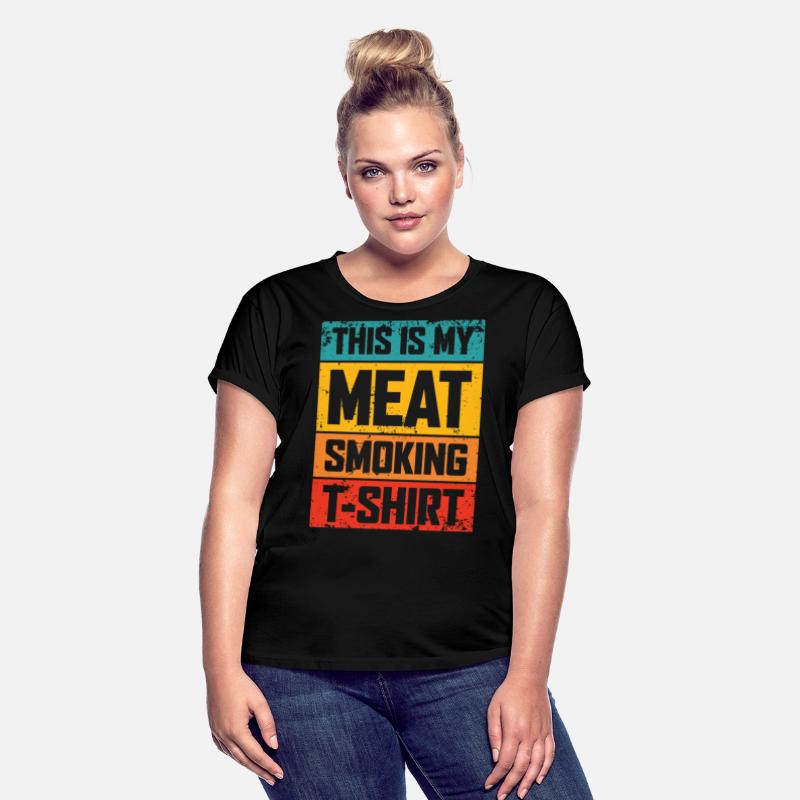 This Is My Meat Smoking T-Shirt Funny For BBQ Smok