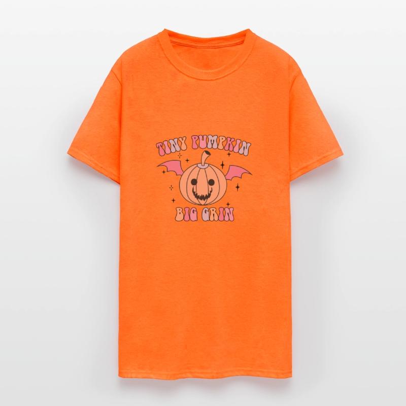 tiny pumpkin big grin
