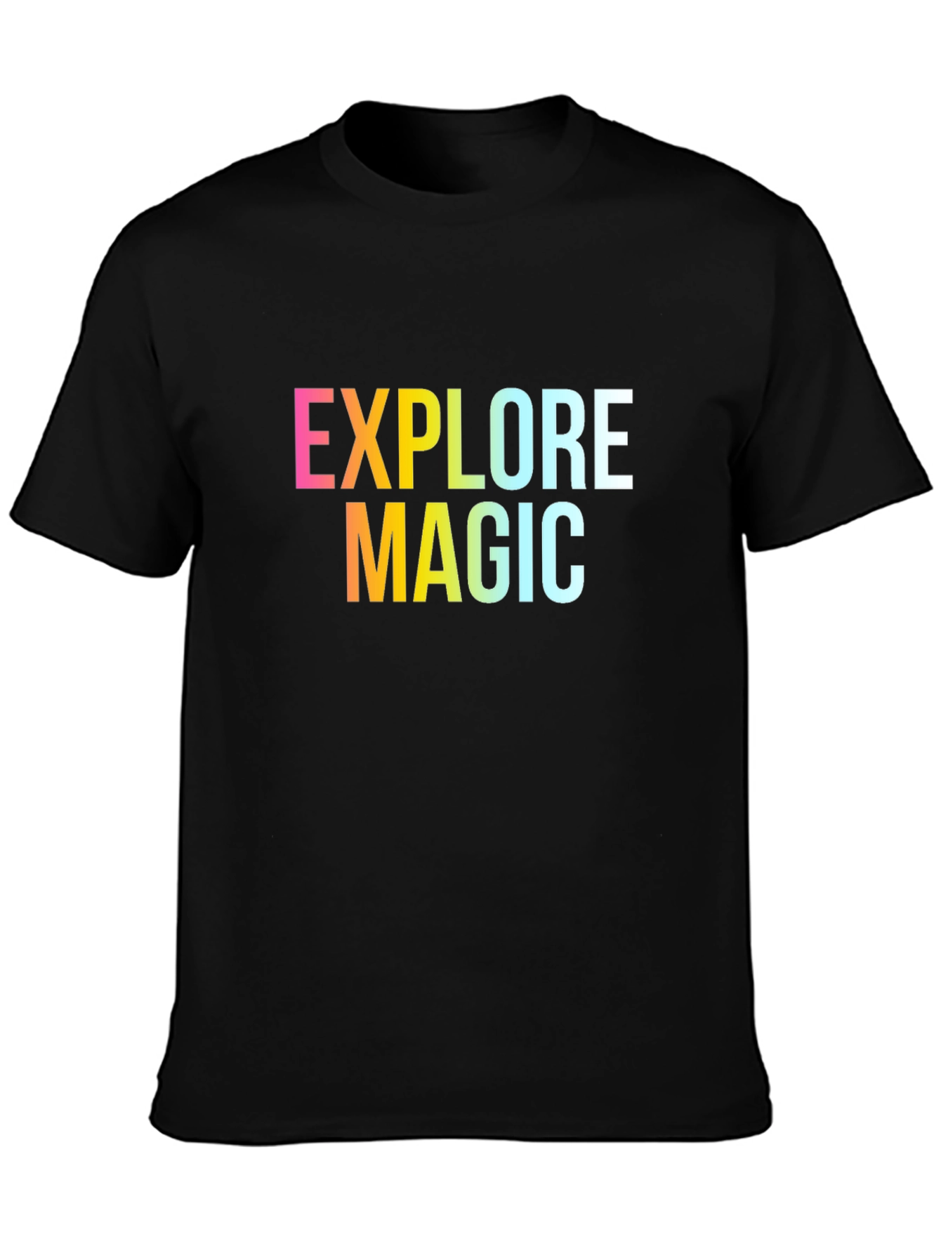 Explore Magic Graphic Tee - Stylish Unisex T-Shirt