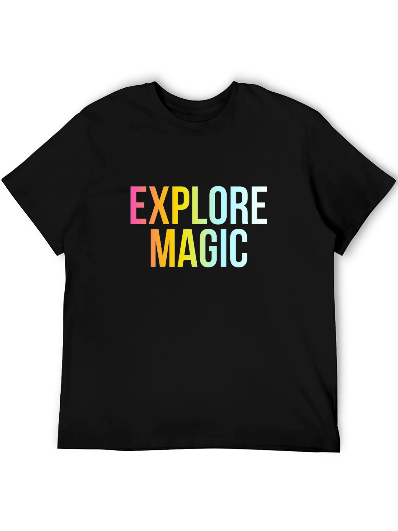 Explore Magic Graphic Tee - Stylish Unisex T-Shirt