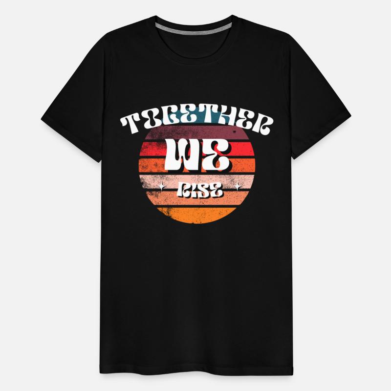 Together We Rise - Black Lives Matter- Retro