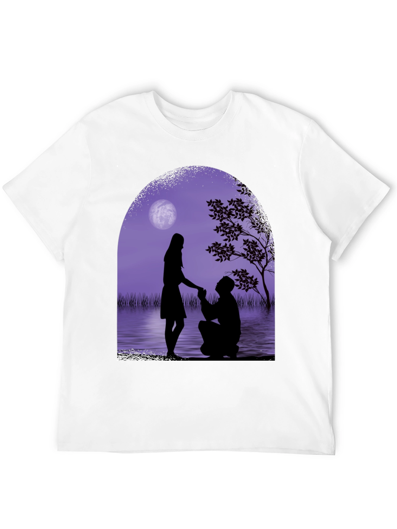 Romantic Proposal Graphic Tee