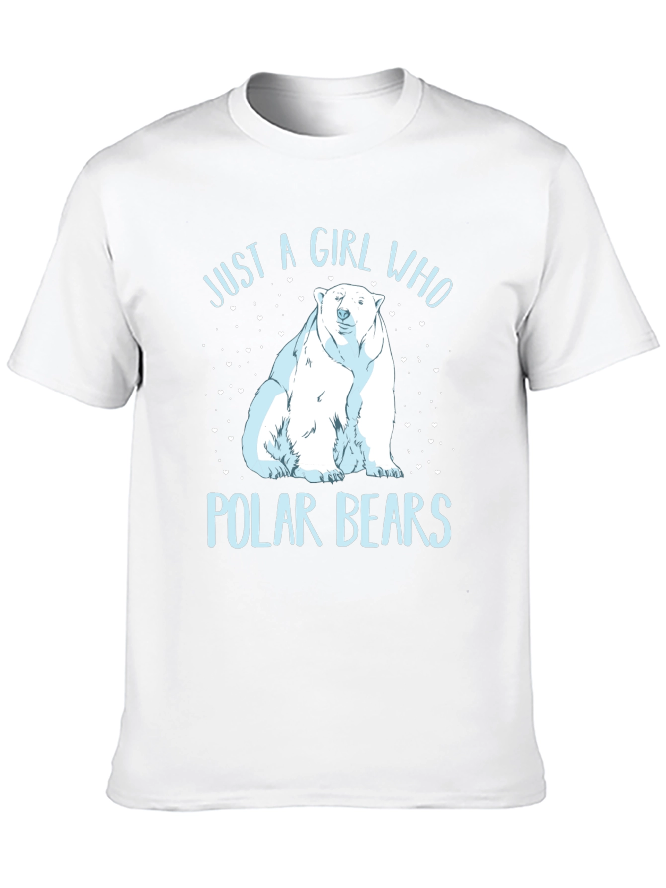 Girl Who Loves Polar Bears T-Shirt