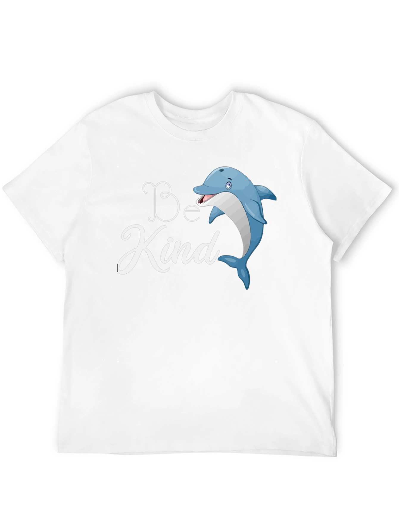 Be Kind Dolphin T-Shirt - Cute Graphic Tee