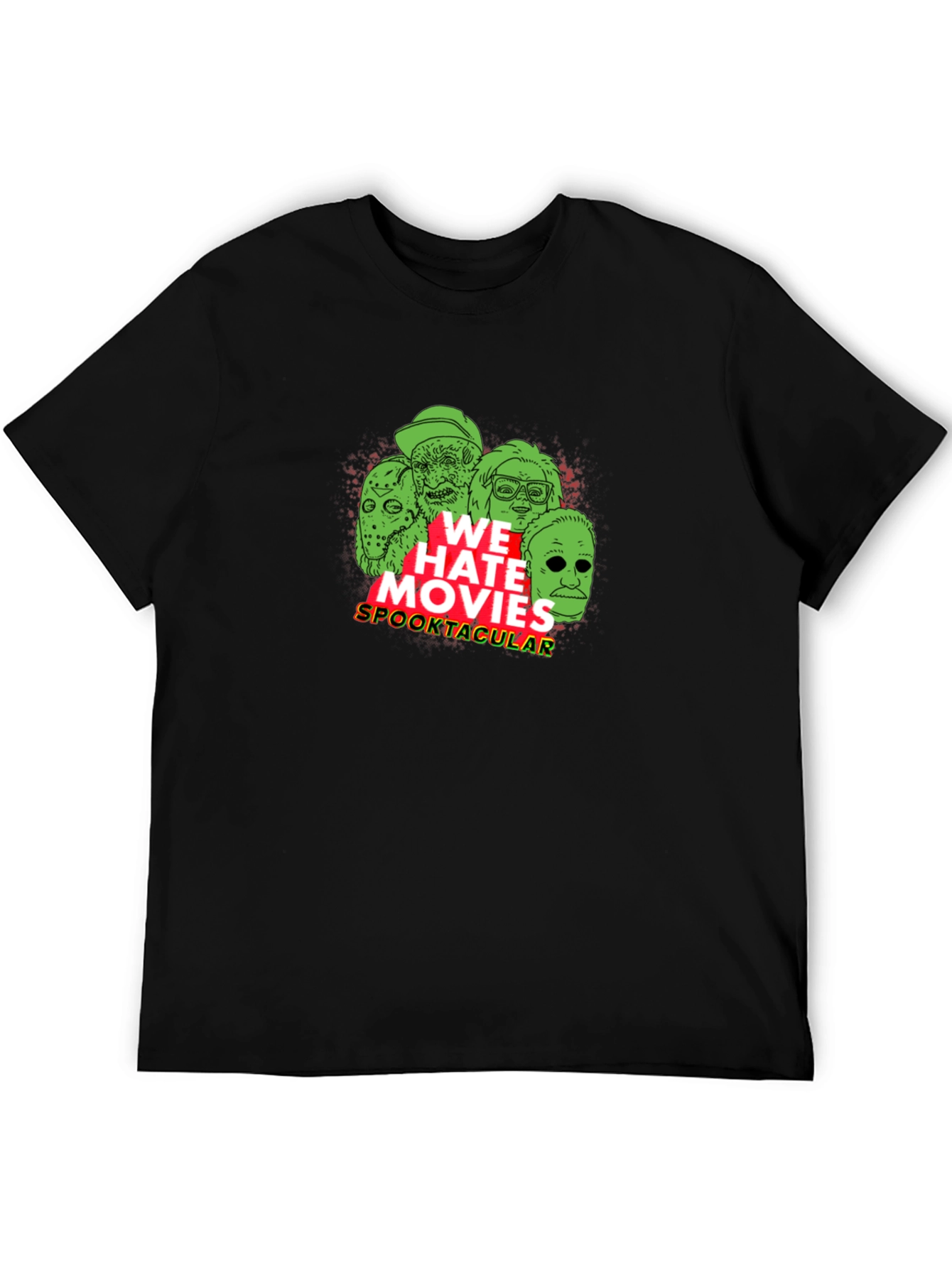 We Hate Movies Spooktacular Black T-Shirt